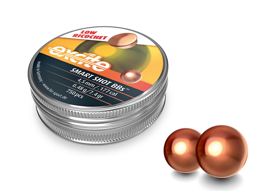 Excite Smart Shot BBs 4.50mm Luchtdruk Kogeltjes blikje 750